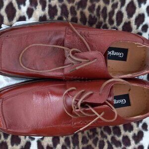 Giorgio Mani leather dress shoes.